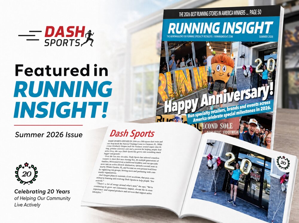Dash Sports Featured in Running Insight Magazine